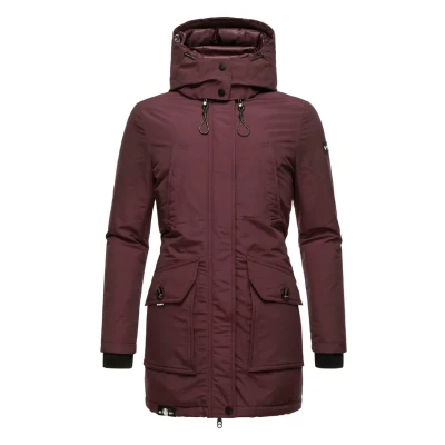Abbildung von Navahoo Blizzardstorm Parka, Damen, Größe: XS, Dark red melange