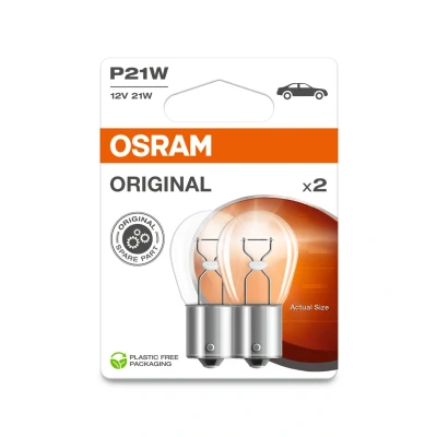 Abbildung von Glühlampe, Blinkleuchte OSRAM 7506 2BL
