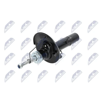 Abbildung von NTY A CT 046 Stoßdämpfer Vorderachse links Gasdruck 51mm Federbein oben Stift PEUGEOT: 207 Schrägheck, SW, CC, CITROËN: C3 Picasso, DS3 Cabrio