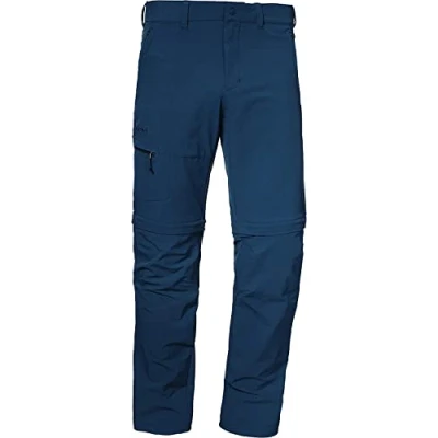 Abbildung von Schöffel Herren Pants Koper1 Zip Off, flexible Hose mit Off Funktion, schnell trocknende und kühlende Wanderhose aus 4 Wege Stretch, dress blues, 24