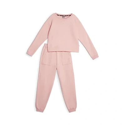 Abbildung von Puma Loungewear Sweatshirt für Kinder, Größe: 164, Peach smoothie