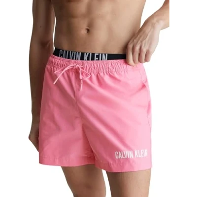 Abbildung von Calvin Klein Herren Badehose Medium Double Mittellang