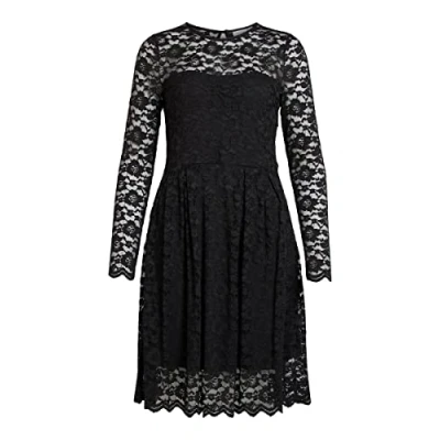Abbildung von VILA Vikalila LS NOOS Cocktailkleid/festliches Kleid, Damen, Größe: Small, Black