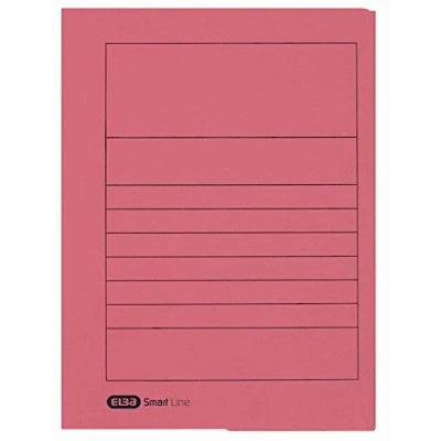 Abbildung von ELBA Einschlagmappe Smart Line, 25er Pack, DIN A4, aus Karton, rot