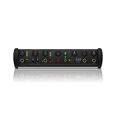 Abbildung von IK Multimedia AX E/A Audio Interface 2 Eingänge / 5 Ausgänge, Gitarrensoundformatierung, 117 dB Dynamikbereich, 3 Hz Frequenzgang, Leistungsstarke Anwendungen inklusive