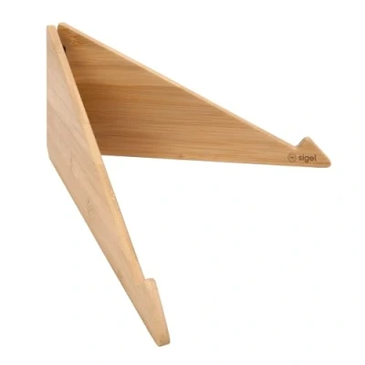 Abbildung von Sigel Laptopständer Eyestyle Bambus 600x145x8mm