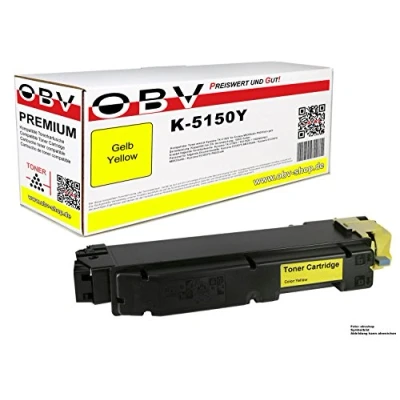 Abbildung von Kompatibel Toner ersetzt Kyocera TK 5150Y für Ecosys M6035cidn P6035cdn gelb