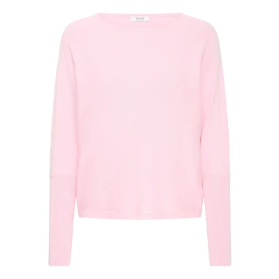Abbildung von b.young Morla BAT Strickpullover, Damen, Größe: Large, Roseate spoonbill