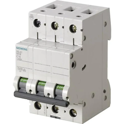 Abbildung von Siemens 5SL4332 7 Leitungsschutzschalter 3polig 32A 400V
