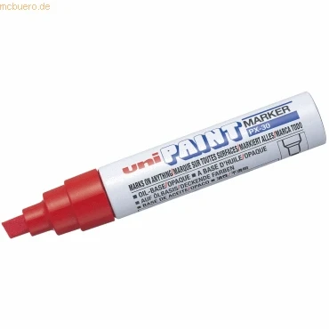 Abbildung von Uni Ball Lackmarker PX 30 4 8,5 rot