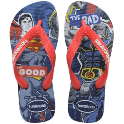 Abbildung von Havaianas HERÓIS Zehentrenner für Kinder, Größe: 23 24, Navy blue Kunststoff