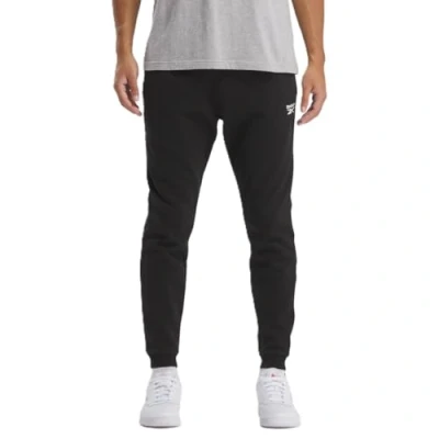 Abbildung von Reebok Small LOGO Jogginghose, Herren, Größe: XL, Black