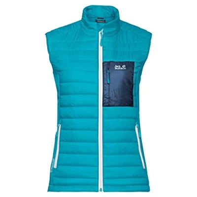 Abbildung von Jack Wolfskin Routeburn Weste Dark Aqua XS