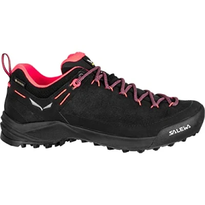 Abbildung von Salewa Wildfire GTX Hikingschuh, Damen, Größe: 38.5, Black/fluo coral Schuhe