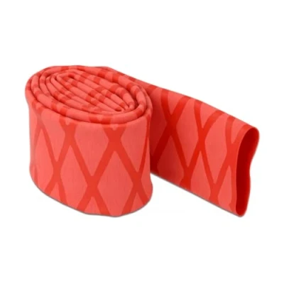 Abbildung von Delock Schrumpfschlauch x Muster rutschfest 1 m 30 mm rot