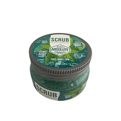 Abbildung von Maciter Kozmetik Gesichtspeeling 2er Pack Nano Absolute Face &amp; Body Scrub Mask Menthol Eucalyptus 300ml