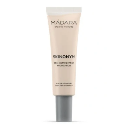 Abbildung von MÁDARA Skinonym Semimatte Peptide Foundation Foundation, Größe: 30 ml, #50 golden sand