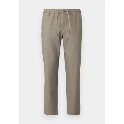 Abbildung von Selected Homme Slhstraight Robert String Pants FLEX Stoffhose, Herren, Größe: Small, Sand