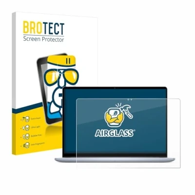 Abbildung von BROTECT Schutzglas für Dell Inspiron 16 7640 2 in 1 Schutzfolie Panzer Folie Glas [Extrem Kratzfest 9H, Anti Fingerprint, Ultra Transparent]