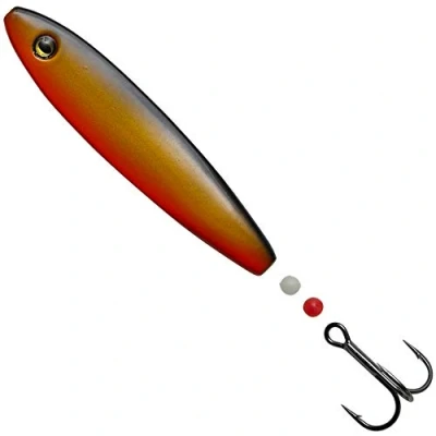 Abbildung von Hansen Hotshot SD In Line 8,7cm 23gr Sinking Gold/Black/Orange Pilker