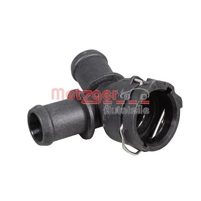 Abbildung von METZGER 4010386 Flansch Kunststoff Thermostat VOLKSWAGEN: Passat B8 Variant, Tiguan II, Scirocco III, AUDI: A3 Sportback, TT Coupe, SEAT: Leon III ST