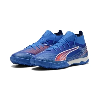 Abbildung von Puma Ultra 6 MATCH+ TT Fußballschuhe Unisex Blue/White/Glowing Red Größe: 48