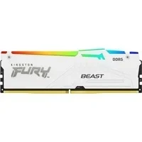 Abbildung von Kingston FURY Beast Weiß RGB EXPO 32GB 6000MT/s DDR5 CL36 DIMM Desktop Gaming Speicher Einzelnes Modul KF560C36BWEA 32