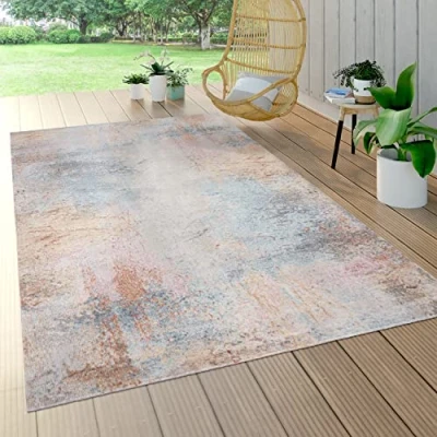 Abbildung von Paco Home Teppich &quot;Torres 273&quot;, rechteckig, modernes abstraktes Design, In und Outdoor geeignet, Wohnzimmer