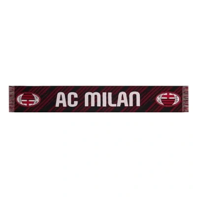Abbildung von AC Milan Unisex Sciarpa Ufficiale Offizieller Jacquard Schal, rot/schwarz, Einheitsgröße