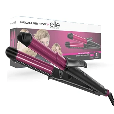 Abbildung von Rowenta CF4512 Fashion Stylist Multistylier 3 in 1, Schwarz