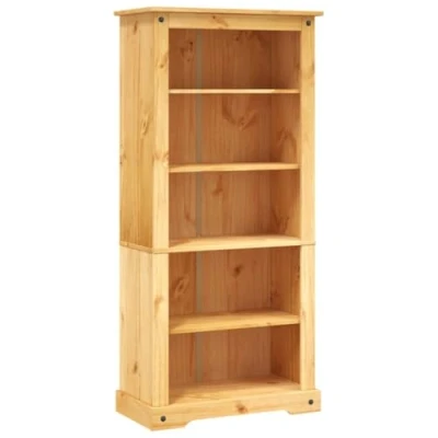 Abbildung von vidaXL Bücherschrank 5 Fächer Mexiko Stil Kiefernholz 80x40x170 cm