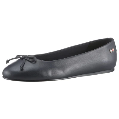 Abbildung von Tommy Hilfiger Essential CHIC Klassischer Ballerina, Damen, Größe: 39, Space blue Schuhe