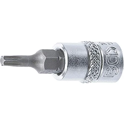 Abbildung von BGS 2591 Bit Einsatz Länge 38 mm 6,3 (1/4&quot;) T Profil (für Torx) T15 CV Stahl