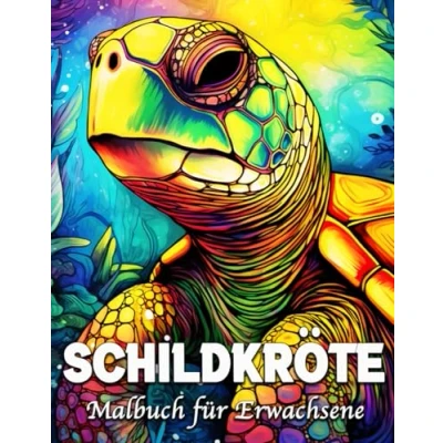 Abbildung von Schildkröte Malbuch für Erwachsene: 50 Wunderschöne Mandala Bilder zum Ausmalen und Entspannen