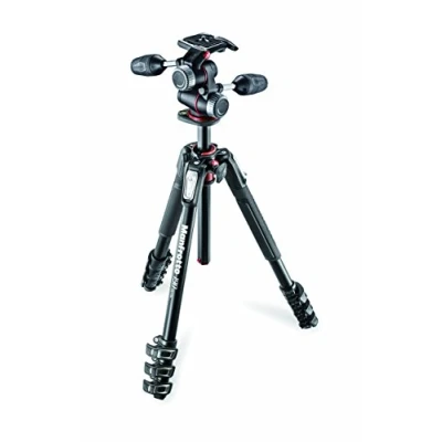 Abbildung von Manfrotto MK190XPRO4 3W 190 Aluminium Stativ mit 4 Segmente
