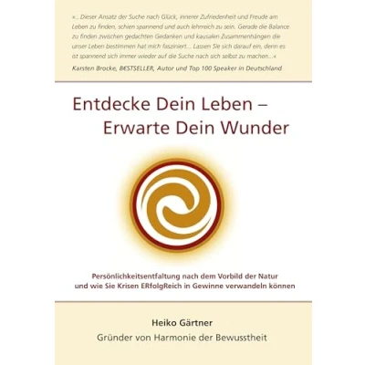 Abbildung von Entdecke dein Leben erwarte Wunder