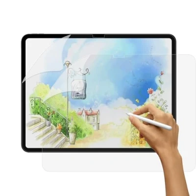 Abbildung von [2 Stück] Like Matt Papier Folie für iPad Pro 11&quot; M4 2024 (A2836/A2837/A3006), [Blendfreiem] PET Gefühl schutzfolie zum Zeichnen, Schreiben, Skizzieren
