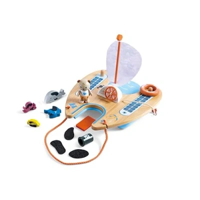 Abbildung von Hape Ben’s Catamaran, Spielset aus der Serie Green Planet Explorers