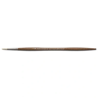 Abbildung von Winsor &amp; Newton 5010503 synthetischer Künstler Ölpinsel mit hoher Elastizität Lebensdauer, ergonomischer Stiel für Ölfarben und Alkydfarben Rundpinsel Nr. 3