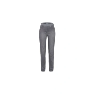 Abbildung von Raphaela by Brax Damen Pamina Fun Light Denim Jeans, Grey,Slightly Used, 40W / 30L EU