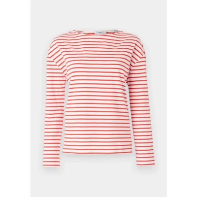 Abbildung von Marc O&#039;Polo Denim BOAT NECK Relaxed Langarmshirt, Damen, Größe: XS, Light red