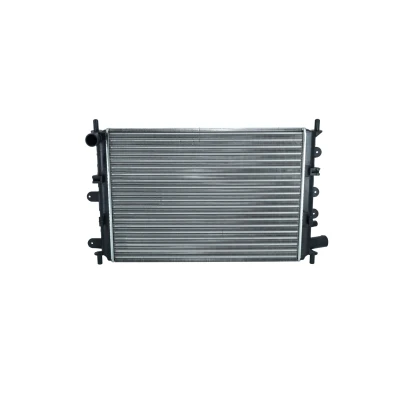 Abbildung von NRF 514436A Kühler, Motorkühlung Aluminium 525 378 34 FULL KIT Kühlrippen mechanisch gefügt FORD: Escort 5 Cabriolet, 6 Schrägheck