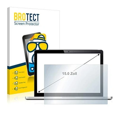 Abbildung von BROTECT 15&quot; Entspiegelungs Schutzfolie für Notebooks mit 15,0 Zoll (38.1 cm) [331.6 mm x 186.6 mm, 16:9] Matt, Anti Fingerprint
