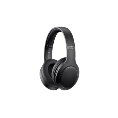 Abbildung von SPC Heron Studio Bluetooth kopfhörer Over Ear mit 30 Stunden Akkulaufzeit, Zwei gleichzeitige Verbindungen, integriertes Mikrofon, Aux In Eingang und faltbar, Farbe Schwarz