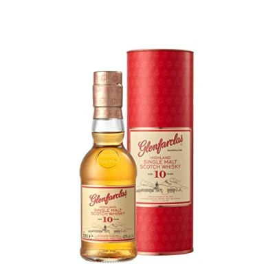 Abbildung von Glenfarclas 10 Years Old Highland Single Malt Scotch Whisky 40% Vol. 0,2l in Geschenkbox