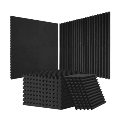Abbildung von VEVOR Akustikschaumstoffplatten 52Stk. 30x30x2,5cm Akustikpaneele Schalldämmung