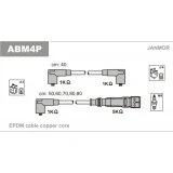Abbildung von JANMOR ABM4P Zündkabelsatz AUDI: 80 B4 Limousine, Cabriolet B4, Coupe B3, VOLKSWAGEN: Passat B2 Schrägheck, Variant, Santana Limousine