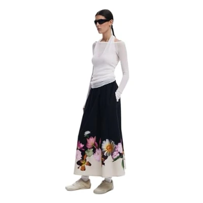 Abbildung von Desigual Maxirock, Damen, Größe: XS, Black