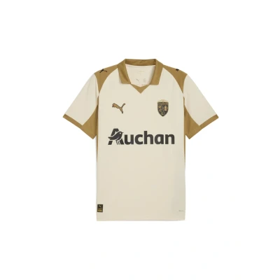 Abbildung von PUMA RC Lens 25/26 Ausweichtrikot Herren, Sport, Alpine Snow/Matte Gold, XS