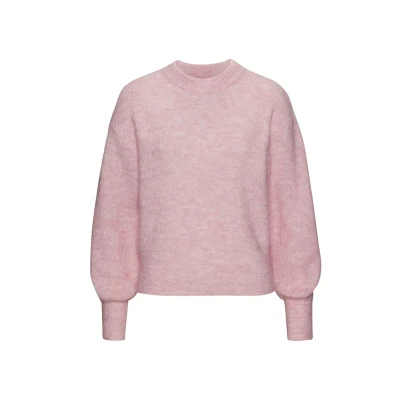 Abbildung von LASCANA Strickpullover in Melange Optik, lockerer Damenpullover